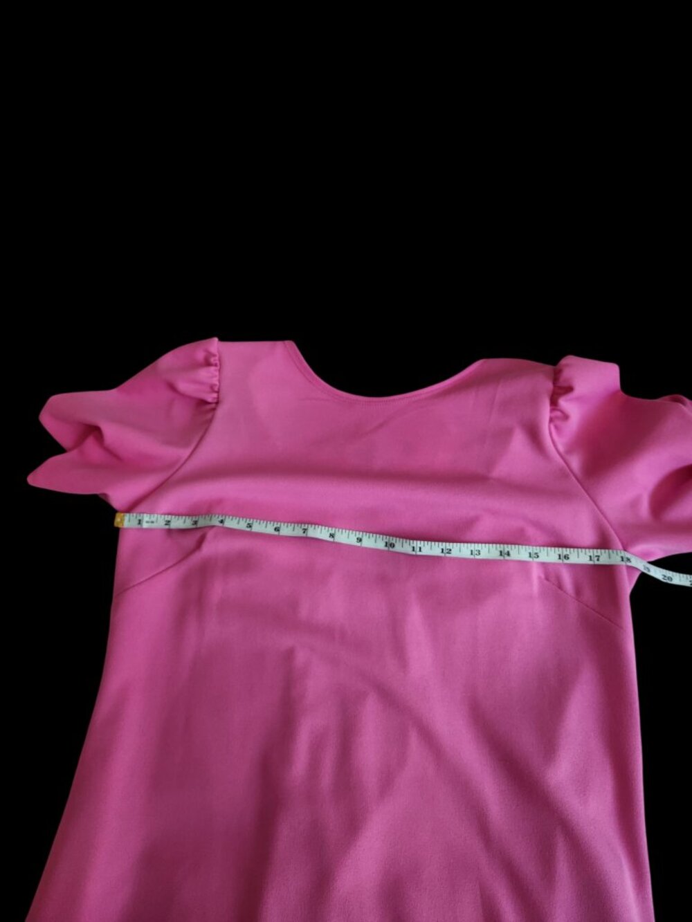 💖 Carole Christian Pink Bow Back Dress Large NWT 💖 - Picture 9 of 11